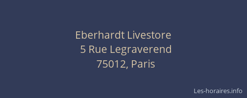 Eberhardt Livestore