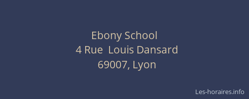 Ebony School