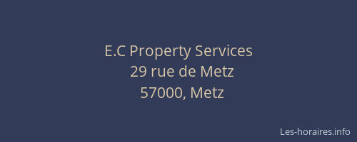 E.C Property Services