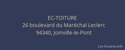 EC-TOITURE