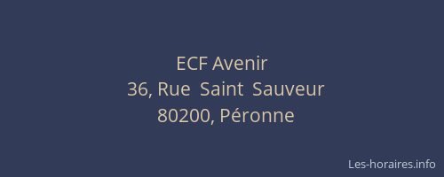 ECF Avenir