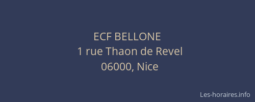 ECF BELLONE