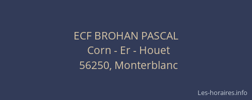ECF BROHAN PASCAL