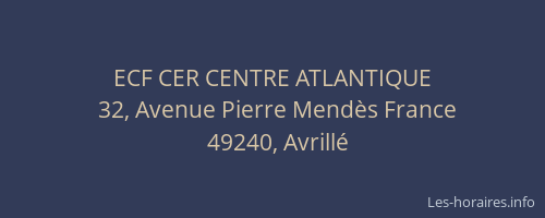 ECF CER CENTRE ATLANTIQUE