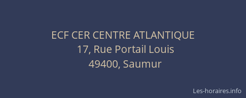 ECF CER CENTRE ATLANTIQUE