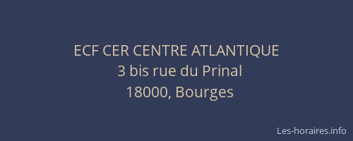 ECF CER CENTRE ATLANTIQUE