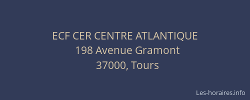ECF CER CENTRE ATLANTIQUE