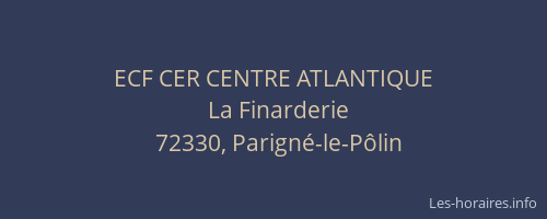 ECF CER CENTRE ATLANTIQUE
