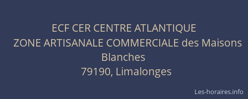 ECF CER CENTRE ATLANTIQUE