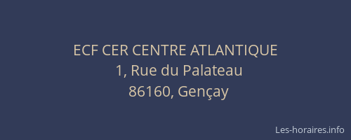 ECF CER CENTRE ATLANTIQUE
