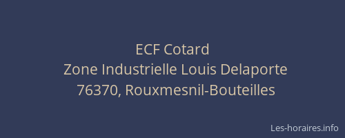 ECF Cotard