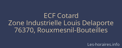 ECF Cotard