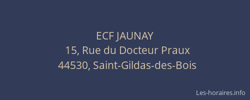 ECF JAUNAY