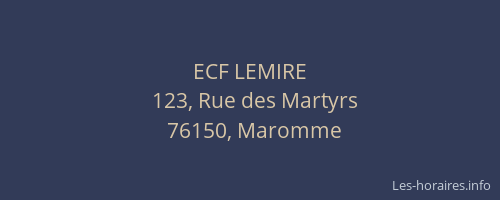 ECF LEMIRE