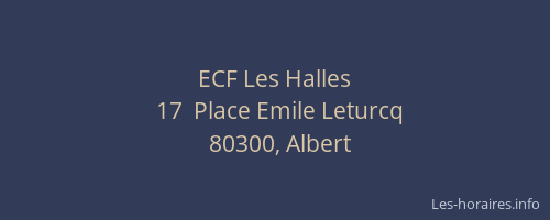 ECF Les Halles
