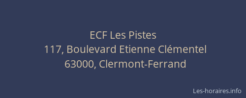 ECF Les Pistes