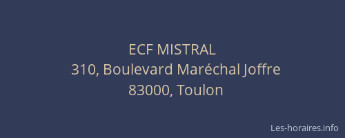 ECF MISTRAL