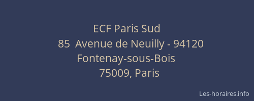 ECF Paris Sud