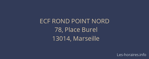 ECF ROND POINT NORD