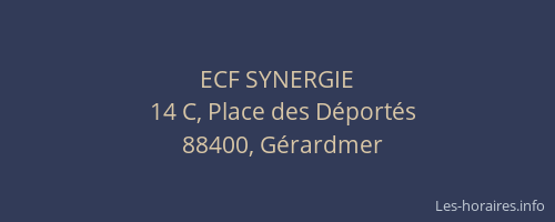 ECF SYNERGIE