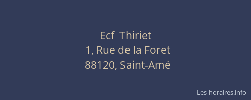 Ecf  Thiriet