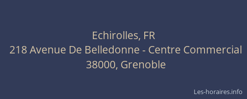 Echirolles, FR