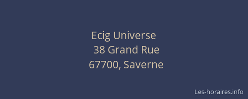 Ecig Universe