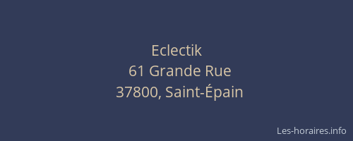 Eclectik