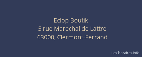 Eclop Boutik
