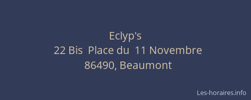 Eclyp's