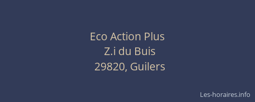 Eco Action Plus