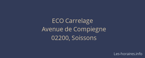 ECO Carrelage