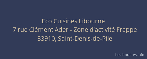 Eco Cuisines Libourne