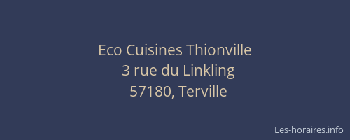 Eco Cuisines Thionville