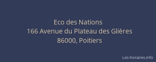 Eco des Nations