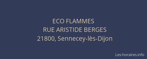 ECO FLAMMES
