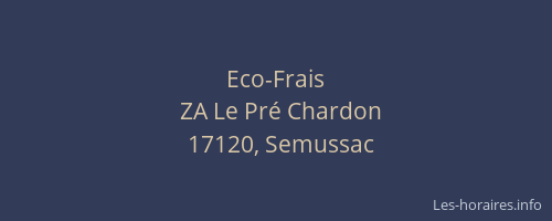 Eco-Frais