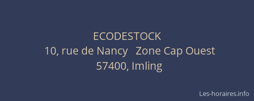 ECODESTOCK