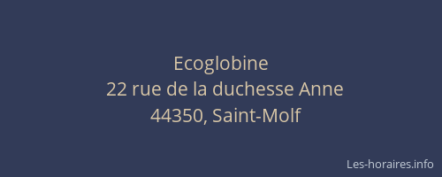 Ecoglobine