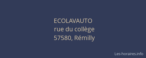 ECOLAVAUTO
