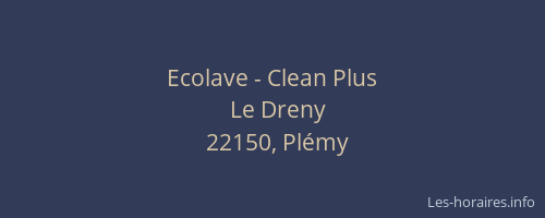 Ecolave - Clean Plus