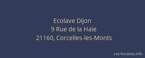 Ecolave Dijon