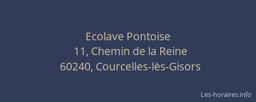 Ecolave Pontoise