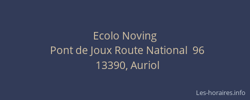Ecolo Noving