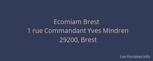 Ecomiam Brest