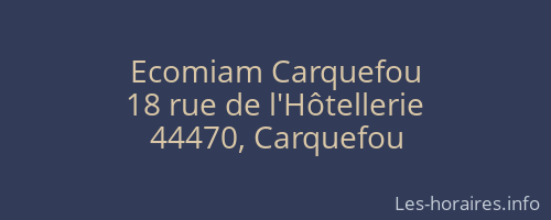Ecomiam Carquefou