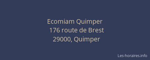 Ecomiam Quimper