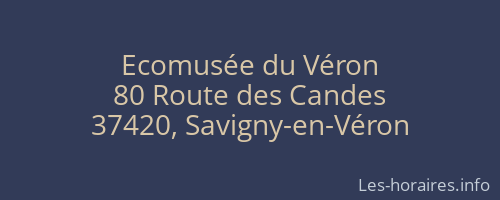 Ecomusée du Véron