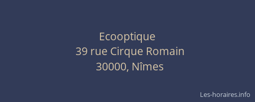 Ecooptique
