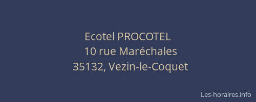 Ecotel PROCOTEL